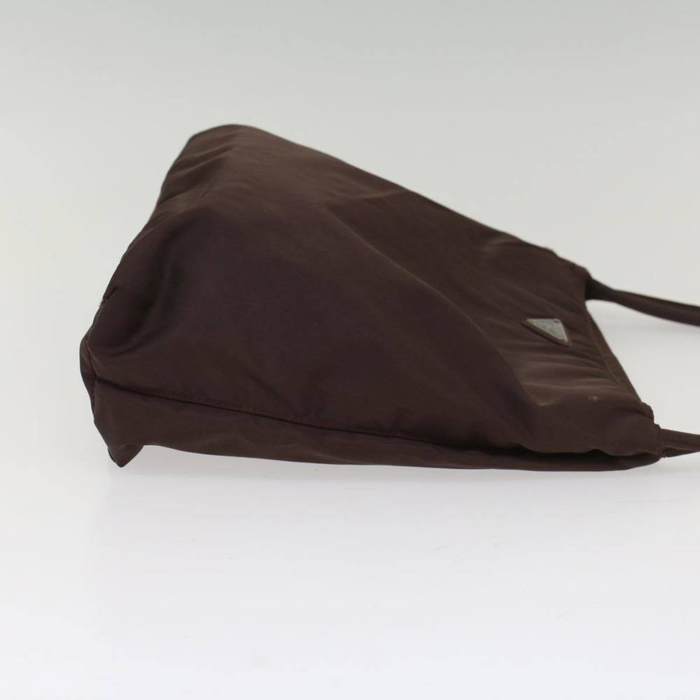 PRADA Shoulder Bag Nylon Brown Auth bs7444 - Picture 4 of 16